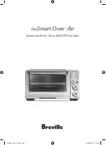 Breville Smart Oven Air Fryer Pro BOV900BSS Instruction Book preview