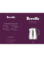 Breville Soft Top Clear Instruction Booklet preview