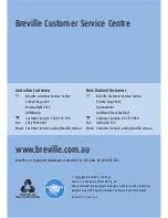 Preview for 15 page of Breville TF40 Instructions For Use Manual