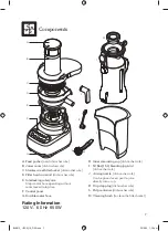 Предварительный просмотр 7 страницы Breville the 3X Bluicer BJB615SHY1BCA1 Instruction Book