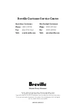 Предварительный просмотр 28 страницы Breville the Baker's Dozen LBM250 Instruction Book