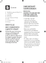 Preview for 2 page of Breville the Bakery Chef Hub LEM750 Instruction Book