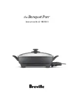 Предварительный просмотр 1 страницы Breville The Banquet Pan BEF250 Instruction Book