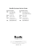 Preview for 12 page of Breville The Banquet Pan BEF250 Instruction Book