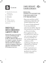 Preview for 2 page of Breville the Citrus Press BCP600 Instruction Book