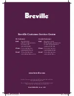 Preview for 68 page of Breville the Control Grip BSB510XL Instruction Book