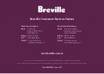 Breville the Custom Loaf BBM800 Instruction Book preview