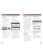 Preview for 19 page of Breville The Dynamic Duo BEP920 Instruction Booklet