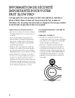 Preview for 36 page of Breville the Fast Slow Pro BPR700 Instruction Book