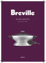 Breville the Hot Wok Pro BEW600 Instruction Booklet preview