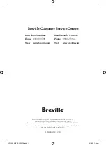 Preview for 12 page of Breville the PopFan LFA100 Instruction Book