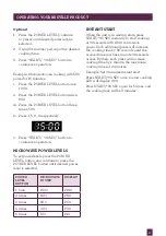 Preview for 18 page of Breville the Quick & Easy BMO300 Instruction Booklet