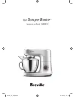 Предварительный просмотр 1 страницы Breville the Scraper Beater LEM250 Instruction Book