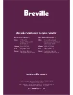 Breville the Scraper Mixer Pro BEM800 Instruction Booklet preview