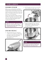 Предварительный просмотр 13 страницы Breville the Scraper Mixer Pro BEM800 Instruction Booklet