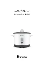 Предварительный просмотр 1 страницы Breville the Set & Serve LRC210 Instruction Book