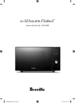 Breville the Silhouette Flatbed LMO428 Instruction Book предпросмотр