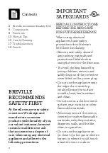 Preview for 2 page of Breville the Smart Oven Pizzaiolo BPZ800 Series Instruction Book