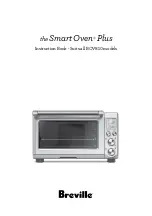 Breville the Smart Oven Plus BOV810 Series Instruction Book preview