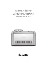 Breville the Smart Scoop BCI600 Instruction Book preview