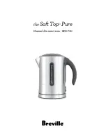 Preview for 9 page of Breville the Soft Top Pure Instruction Book