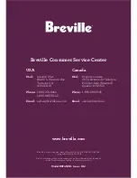 Preview for 1 page of Breville The Thermal Pro Instruction Book