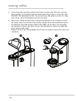 Предварительный просмотр 10 страницы Breville VCF041 User Manual