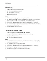 Preview for 16 page of Breville VCF041 User Manual