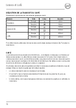 Preview for 16 page of Breville VCF045X Instructions For Use Manual