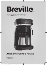 Предварительный просмотр 1 страницы Breville VCF117 Manual