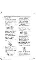 Preview for 28 page of Breville VCF152X Instructions For Use Manual