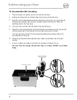 Предварительный просмотр 8 страницы Breville vdf059 Instruction Booklet