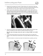 Предварительный просмотр 8 страницы Breville VDF073 Instruction Booklet