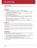 Preview for 16 page of Breville VFP009 Manual