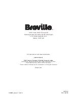 Preview for 20 page of Breville VHB014 Instructions Manual