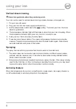 Предварительный просмотр 8 страницы Breville VIN143 Instruction Booklet