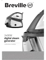 Breville VIN170 Instruction Booklet preview