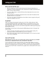 Предварительный просмотр 8 страницы Breville VIN245 Instructions For Use Manual