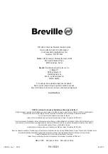 Preview for 52 page of Breville VIN301X Manual