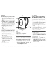 Предварительный просмотр 1 страницы Breville VKJ507 Instruction Booklet