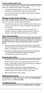 Preview for 5 page of Breville VKJ741 User Manual