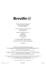 Preview for 52 page of Breville VKJ787X Instructions For Use Manual