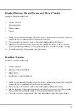 Preview for 9 page of Breville VST027 User Instructions