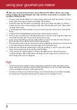 Preview for 8 page of Breville VTP099 Manual