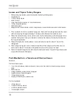 Preview for 18 page of Breville vtp141 User Manual