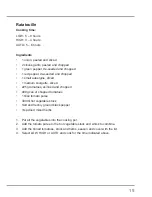 Preview for 19 page of Breville VTP169 User Manual