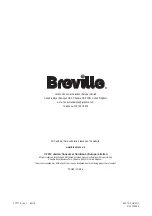 Предварительный просмотр 8 страницы Breville VTT714 Instructions Manual