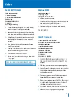 Preview for 25 page of Breville Wizz BEM200 Series Instructions And Recipes Manual