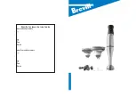 Preview for 1 page of Breville Wizz Stainless HB95 Instructions For Use Manual