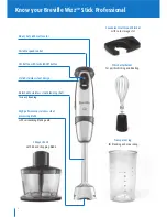 Preview for 6 page of Breville Wizz Stick Professional BSB600 Instructions For Use Manual